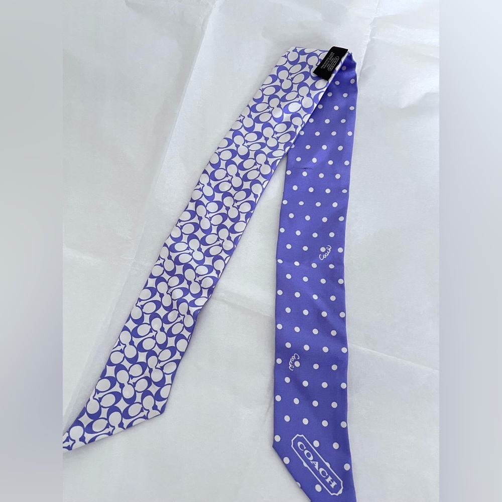 COACH headband scarves
